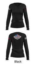 RBJ Concrete 52561308 Women's Long Sleeve V-neck Shirt - 13