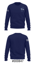 Jefferson Senior High School Bowling 7186554 Crew Neck Sweatshirt - 16