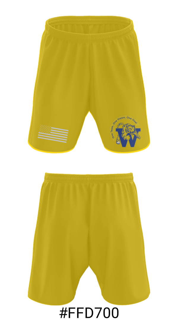 Athletic Shorts With Pockets, Warrensville Heights High School Basketball, Women's Basketball, Teamtime, Team time, sublimation, custom sports apparel, team uniforms, spirit wear, spiritwear, sports uniforms, custom shirts, team store, custom team store, fundraiser sports, apparel fundraiser