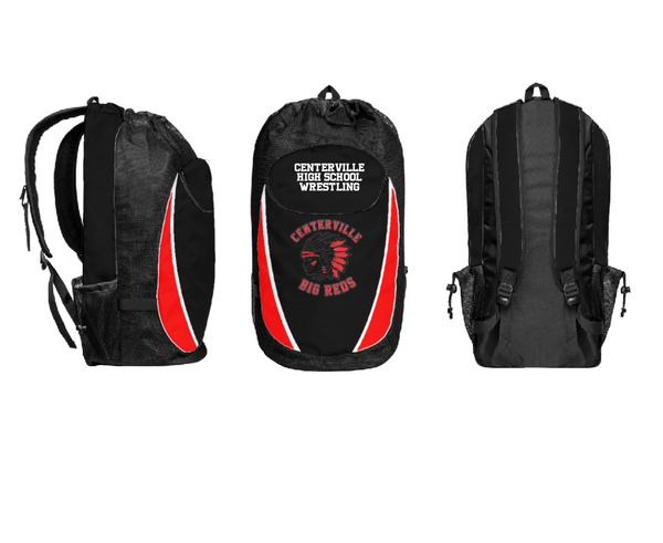 Gear Bag, Centerville High School Wrestling, Wrestling, Teamtime, Team time, sublimation, custom sports apparel, team uniforms, spirit wear, spiritwear, sports uniforms, custom shirts, team store, custom team store, fundraiser sports, apparel fundraiser