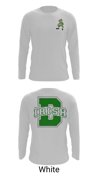 Davis Middle School Basketball 19555280 Long Sleeve Performance Shirt - 4