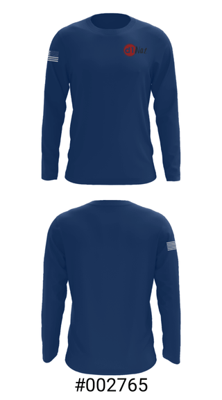 Long Sleeve Performance Shirt, D1Naz Upward Basketball And Cheerleading, Men's Basketball, Teamtime, Team time, sublimation, custom sports apparel, team uniforms, spirit wear, spiritwear, sports uniforms, custom shirts, team store, custom team store, fundraiser sports, apparel fundraiser