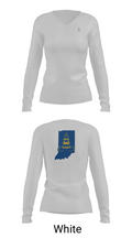 A&M FLIGHTS 82403687 Women's Long Sleeve V-neck Shirt - 6
