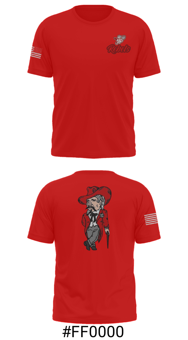 Short Sleeve Performance Shirt, Highland Middle School, Spirit Store, Teamtime, Team time, sublimation, custom sports apparel, team uniforms, spirit wear, spiritwear, sports uniforms, custom shirts, team store, custom team store, fundraiser sports, apparel fundraiser