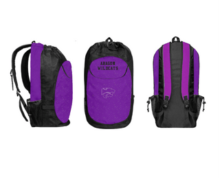 Gear Bag, Aragon wildcats, Football, Teamtime, Team time, sublimation, custom sports apparel, team uniforms, spirit wear, spiritwear, sports uniforms, custom shirts, team store, custom team store, fundraiser sports, apparel fundraiser
