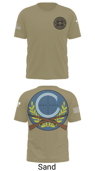 Short Sleeve Performance Shirt, El Cid Marksmen, the Competitive Shooting Club at The Citadel, , Teamtime, Team time, sublimation, custom sports apparel, team uniforms, spirit wear, spiritwear, sports uniforms, custom shirts, team store, custom team store, fundraiser sports, apparel fundraiser