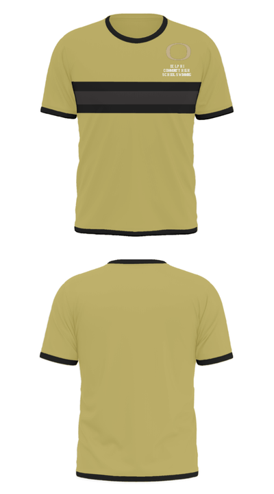 Delphi Community High School Swimming 22863035 Short Sleeve Performance Shirt - 22