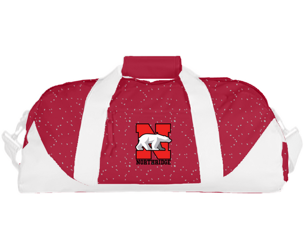 Duffle Bag, Northridge High School, Spirit Store, Teamtime, Team time, sublimation, custom sports apparel, team uniforms, spirit wear, spiritwear, sports uniforms, custom shirts, team store, custom team store, fundraiser sports, apparel fundraiser