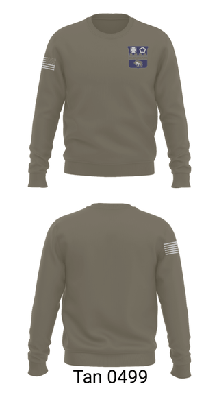 Crew Neck Sweatshirt, C Co 4th Battalion 17th Infantry, 7th Infantry Division, Army, Teamtime, Team time, sublimation, custom sports apparel, team uniforms, spirit wear, spiritwear, sports uniforms, custom shirts, team store, custom team store, fundraiser sports, apparel fundraiser