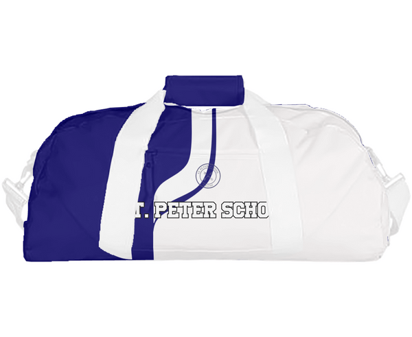Duffle Bag, St. Peter School, , Teamtime, Team time, sublimation, custom sports apparel, team uniforms, spirit wear, spiritwear, sports uniforms, custom shirts, team store, custom team store, fundraiser sports, apparel fundraiser