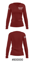 RBR Field Hockey 84671774 Women's Long Sleeve V-neck Shirt - 19