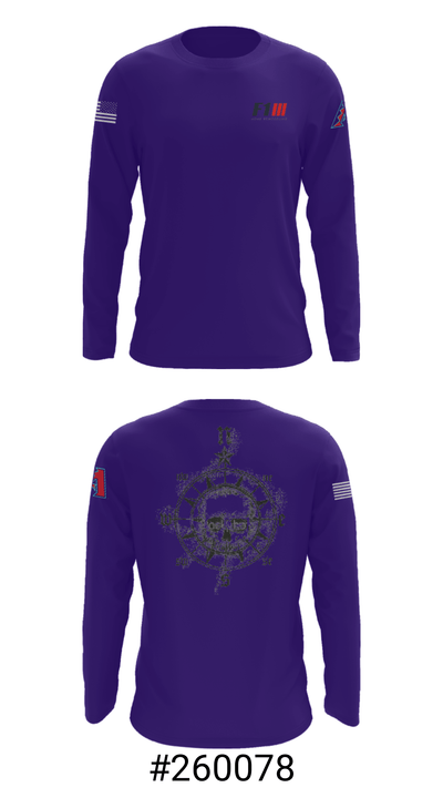 F1 Home Remodeling 33295350 Long Sleeve Performance Shirt - 18