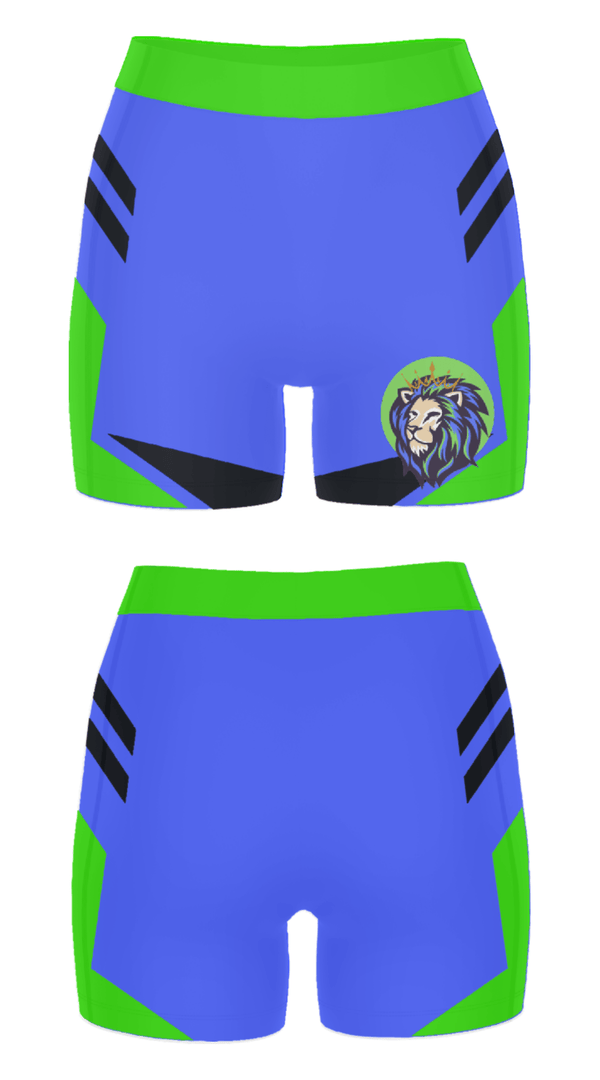 Women's Compression Shorts, ROYAL SHINE SOFT WASH, , Teamtime, Team time, sublimation, custom sports apparel, team uniforms, spirit wear, spiritwear, sports uniforms, custom shirts, team store, custom team store, fundraiser sports, apparel fundraiser