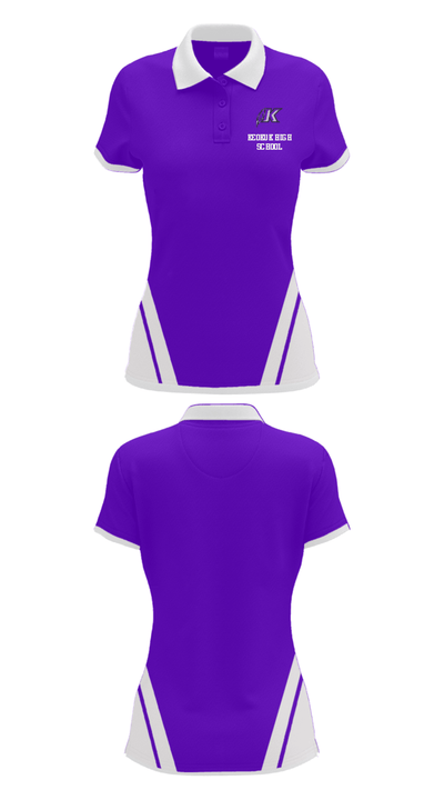Keokuk High School 14181877 Women's Short Sleeve Performance Polo  - 28