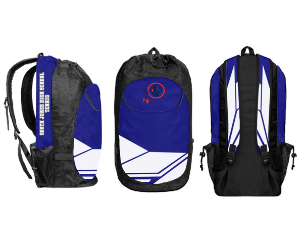 Gear Bag, South Jones High School Tennis, Tennis, Teamtime, Team time, sublimation, custom sports apparel, team uniforms, spirit wear, spiritwear, sports uniforms, custom shirts, team store, custom team store, fundraiser sports, apparel fundraiser