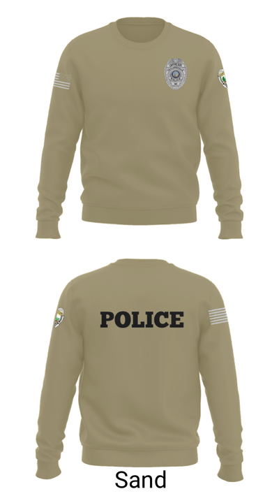 TAYLORSVILLE POLICE DEPARTMENT 5910107 Crew Neck Sweatshirt - 42