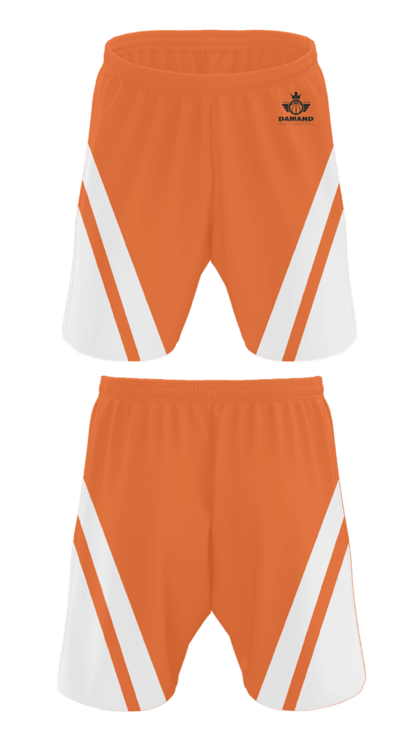 Athletic Shorts With Pockets, Damand Basketball, Men's Basketball, Teamtime, Team time, sublimation, custom sports apparel, team uniforms, spirit wear, spiritwear, sports uniforms, custom shirts, team store, custom team store, fundraiser sports, apparel fundraiser