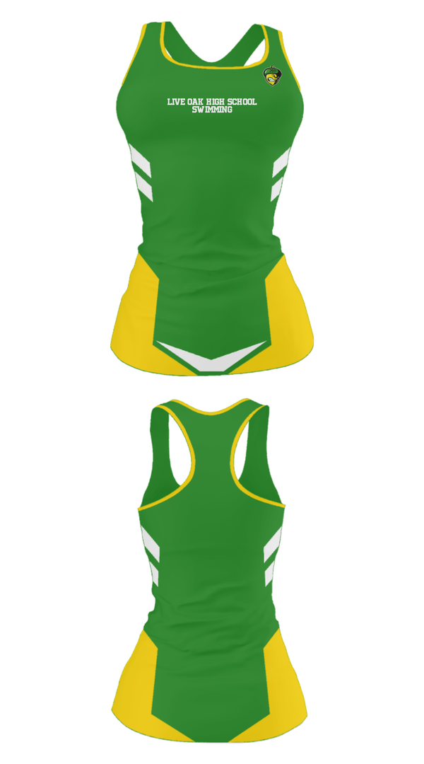 Tank Top, Live Oak High School Swimming, Swimming, Teamtime, Team time, sublimation, custom sports apparel, team uniforms, spirit wear, spiritwear, sports uniforms, custom shirts, team store, custom team store, fundraiser sports, apparel fundraiser