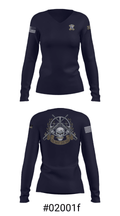 1-8 IN 44422879 Women's Long Sleeve V-neck Shirt - 7