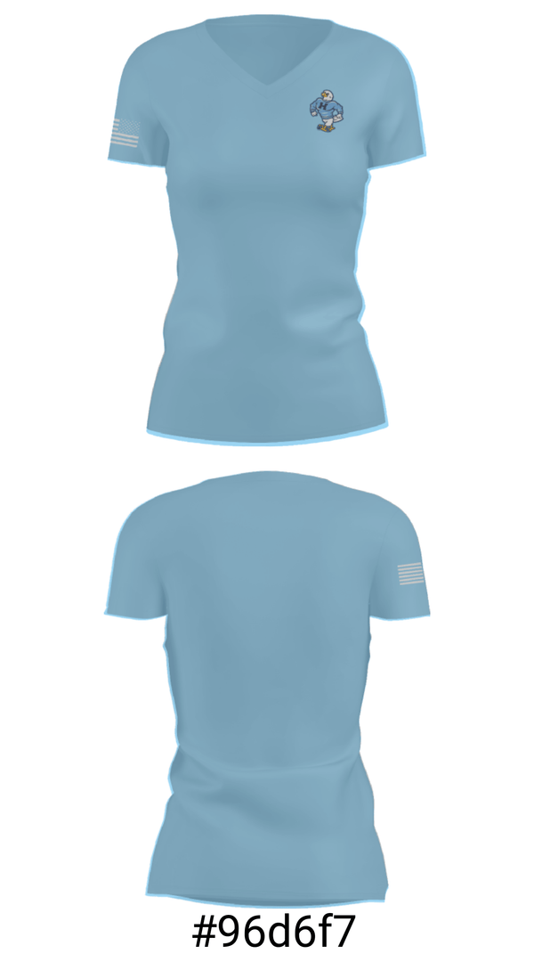 Women's Short Sleeve Vneck Shirt, Hillcrest High School Basketball, Men's Basketball, Teamtime, Team time, sublimation, custom sports apparel, team uniforms, spirit wear, spiritwear, sports uniforms, custom shirts, team store, custom team store, fundraiser sports, apparel fundraiser