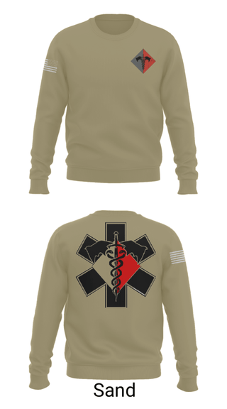 Crew Neck Sweatshirt, , Army, Teamtime, Team time, sublimation, custom sports apparel, team uniforms, spirit wear, spiritwear, sports uniforms, custom shirts, team store, custom team store, fundraiser sports, apparel fundraiser