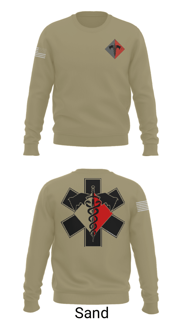 Crew Neck Sweatshirt, , Army, Teamtime, Team time, sublimation, custom sports apparel, team uniforms, spirit wear, spiritwear, sports uniforms, custom shirts, team store, custom team store, fundraiser sports, apparel fundraiser