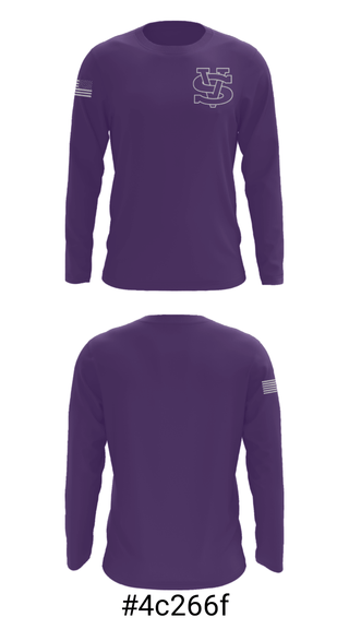 Long Sleeve Performance Shirt, Swan Valley High School Ice Hockey, Ice Hockey, Teamtime, Team time, sublimation, custom sports apparel, team uniforms, spirit wear, spiritwear, sports uniforms, custom shirts, team store, custom team store, fundraiser sports, apparel fundraiser