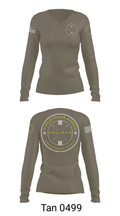 WPA 1st Infantry 46853550 Women's Long Sleeve V-neck Shirt - 39