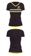 Benvenue Elementary School 94849998 Women's Short Sleeve V-neck Shirt - 29
