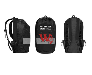 Gear Bag, Weehawken High School Basketball, Men's Basketball, Teamtime, Team time, sublimation, custom sports apparel, team uniforms, spirit wear, spiritwear, sports uniforms, custom shirts, team store, custom team store, fundraiser sports, apparel fundraiser