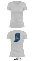 A&M FLIGHTS 82403687 Women's Short Sleeve V-neck Shirt - 7