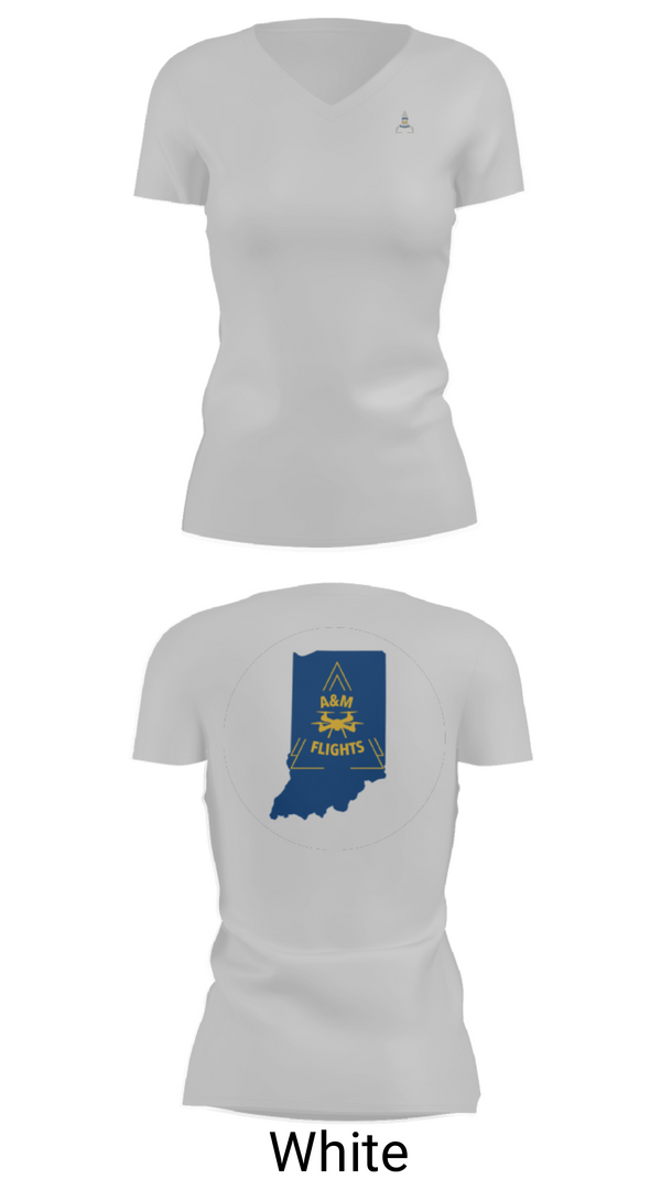 Women's Short Sleeve Vneck Shirt, A&M FLIGHTS, , Teamtime, Team time, sublimation, custom sports apparel, team uniforms, spirit wear, spiritwear, sports uniforms, custom shirts, team store, custom team store, fundraiser sports, apparel fundraiser