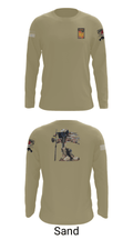 18th FA BDE Airborne 33985132 Long Sleeve Performance Shirt - 43