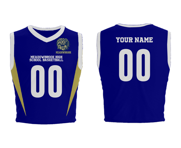 Mens Basketball Jersey, Meadowbrook High School Basketball, Women's Basketball, Teamtime, Team time, sublimation, custom sports apparel, team uniforms, spirit wear, spiritwear, sports uniforms, custom shirts, team store, custom team store, fundraiser sports, apparel fundraiser