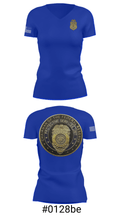 United States Federal Reserve Police 30952270 Women's Short Sleeve V-neck Shirt - 4