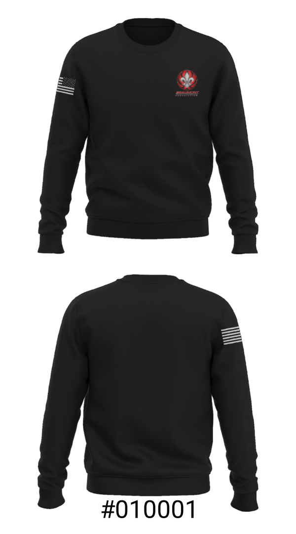 Crew Neck Sweatshirt, Beaumont Youth Basketball Association, Men's Basketball, Teamtime, Team time, sublimation, custom sports apparel, team uniforms, spirit wear, spiritwear, sports uniforms, custom shirts, team store, custom team store, fundraiser sports, apparel fundraiser