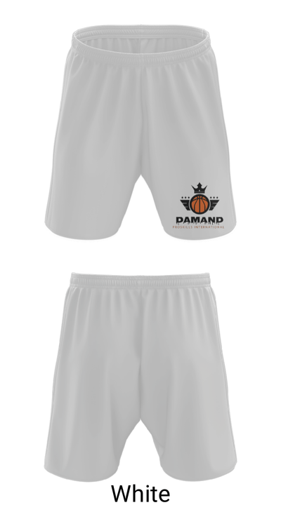 Damand Basketball 15814956 Athletic Shorts With Pockets - 1