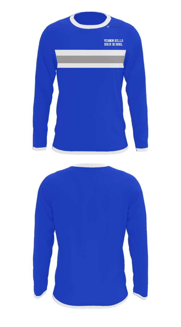 Long Sleeve Performance Shirt, Vernon Hills High School, Spirit Store, Teamtime, Team time, sublimation, custom sports apparel, team uniforms, spirit wear, spiritwear, sports uniforms, custom shirts, team store, custom team store, fundraiser sports, apparel fundraiser