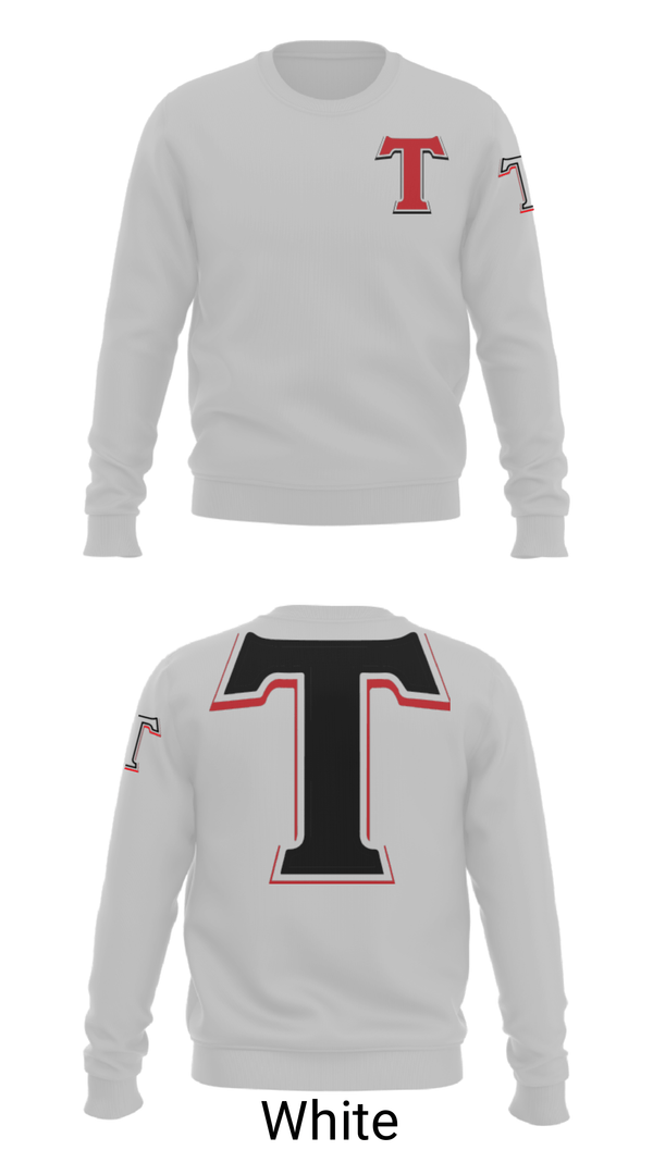 Crew Neck Sweatshirt, Turner Middle School, Spirit Store, Teamtime, Team time, sublimation, custom sports apparel, team uniforms, spirit wear, spiritwear, sports uniforms, custom shirts, team store, custom team store, fundraiser sports, apparel fundraiser