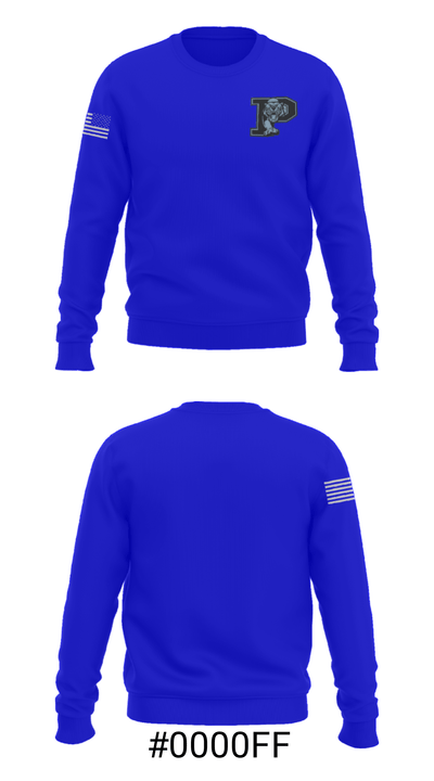 Princeton Senior High School Basketball 4772389 Crew Neck Sweatshirt - 16