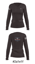 Mae’s Express 42428507 Women's Long Sleeve V-neck Shirt - 20