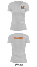 Washington High School Wrestling 75731174 Women's Short Sleeve V-neck Shirt - 7