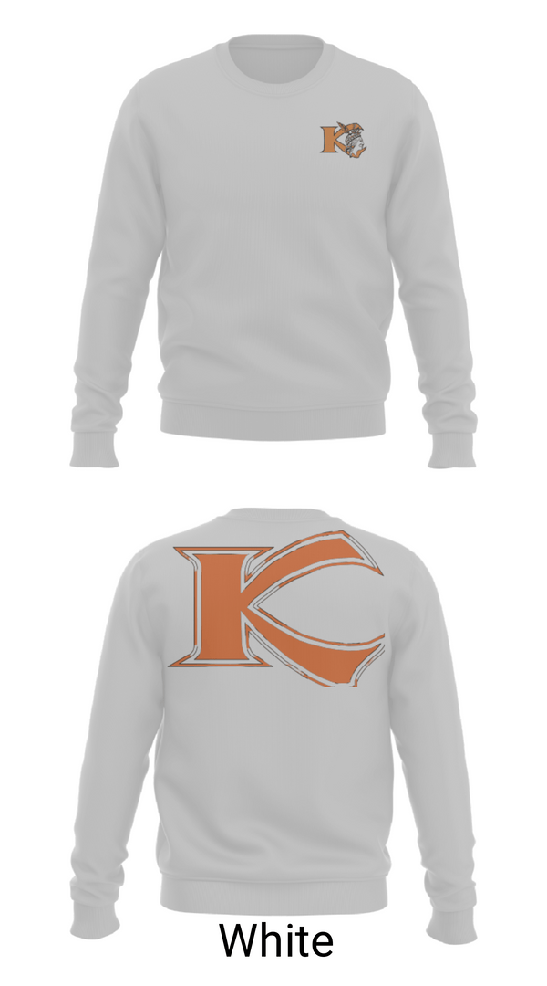 Crew Neck Sweatshirt, Keshequa High School Basketball, Men's Basketball, Teamtime, Team time, sublimation, custom sports apparel, team uniforms, spirit wear, spiritwear, sports uniforms, custom shirts, team store, custom team store, fundraiser sports, apparel fundraiser