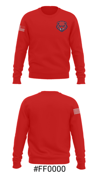 Crew Neck Sweatshirt, High Point Academy Basketball, Women's Basketball, Teamtime, Team time, sublimation, custom sports apparel, team uniforms, spirit wear, spiritwear, sports uniforms, custom shirts, team store, custom team store, fundraiser sports, apparel fundraiser