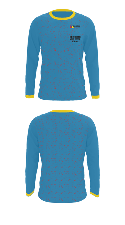 Brookeside Montessori School 31189323 Long Sleeve Performance Shirt - 34