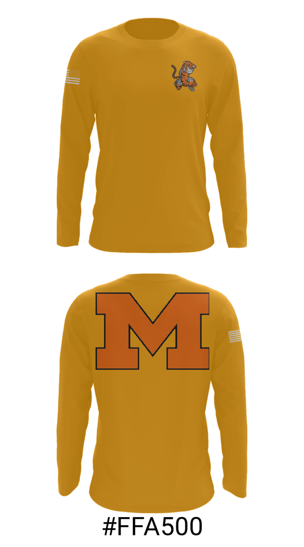 Long Sleeve Performance Shirt, Washington High School Wrestling, Wrestling, Teamtime, Team time, sublimation, custom sports apparel, team uniforms, spirit wear, spiritwear, sports uniforms, custom shirts, team store, custom team store, fundraiser sports, apparel fundraiser