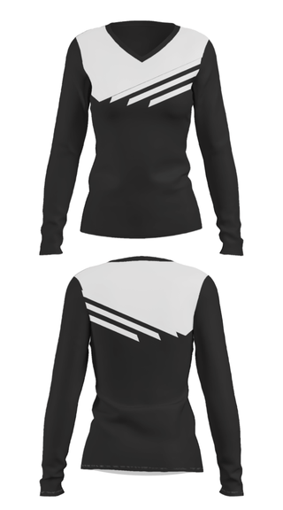 Women's Long Sleeve Vneck Shirt, Boomers, Women's Basketball, Teamtime, Team time, sublimation, custom sports apparel, team uniforms, spirit wear, spiritwear, sports uniforms, custom shirts, team store, custom team store, fundraiser sports, apparel fundraiser