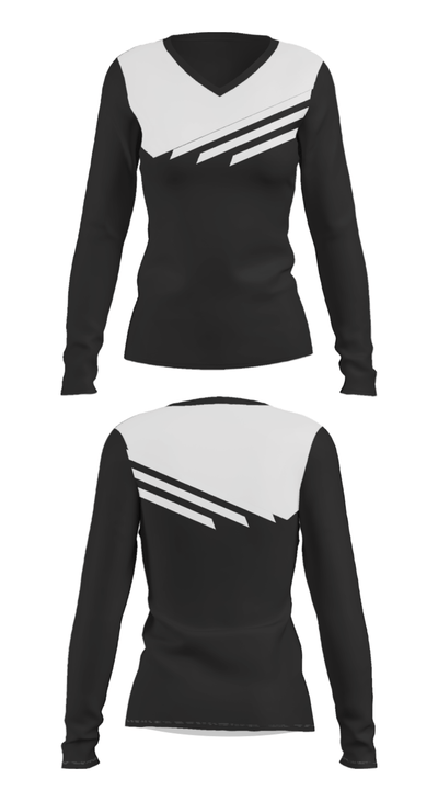 Boomers 65956807 Women's Long Sleeve V-neck Shirt - 29