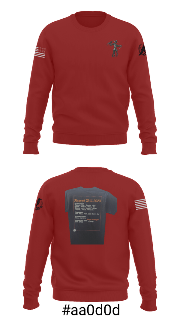 Crew Neck Sweatshirt, Ravens mill 2023, , Teamtime, Team time, sublimation, custom sports apparel, team uniforms, spirit wear, spiritwear, sports uniforms, custom shirts, team store, custom team store, fundraiser sports, apparel fundraiser