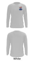 Quincy High School Swimming 89512844 Long Sleeve Performance Shirt - 4